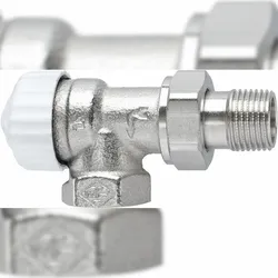 IMI Heimeier Thermostatventil-UT V-exakt II umgek. Flussrichtung Eck/Axialform 1/2