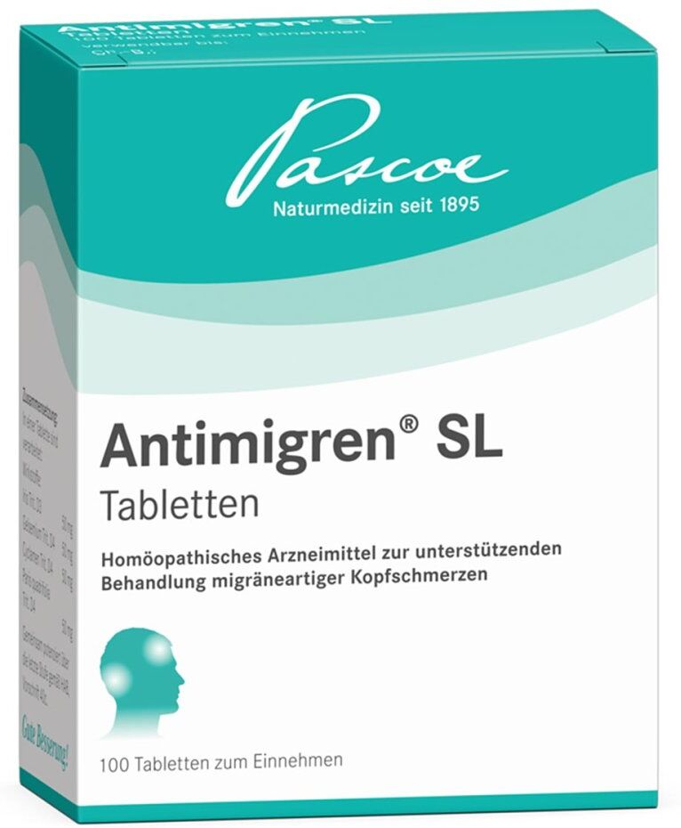 Pascoe Antimigren Sl Tabletten 100stk