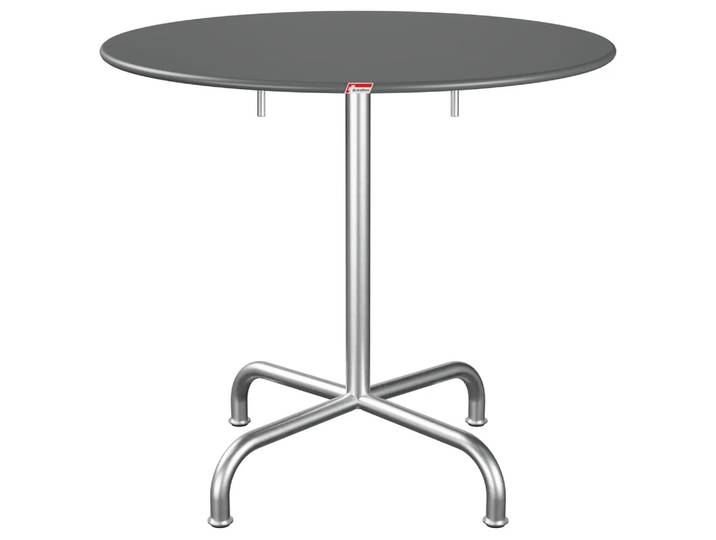 Metall-Tisch Rigi Rund Feuerverzinkt von Schaffner / Farbe: Graphit / Grösse: x cm