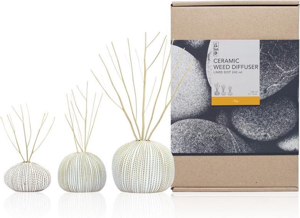 FT 516640 Ceramic Diffuser Set 240ml Fig