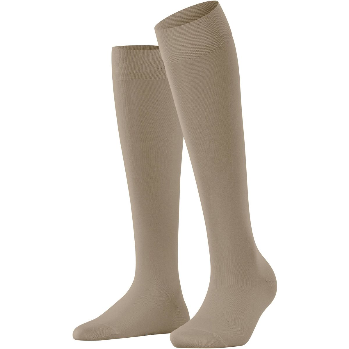 Falke Cotton Touch Damen Kniestrümpfe nude (4092) 39-42 46605-4092-39-42