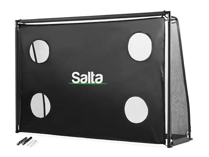 Salta Legend - 300x200cm - Fußballtor Inklusive Torwand - Schwarz
