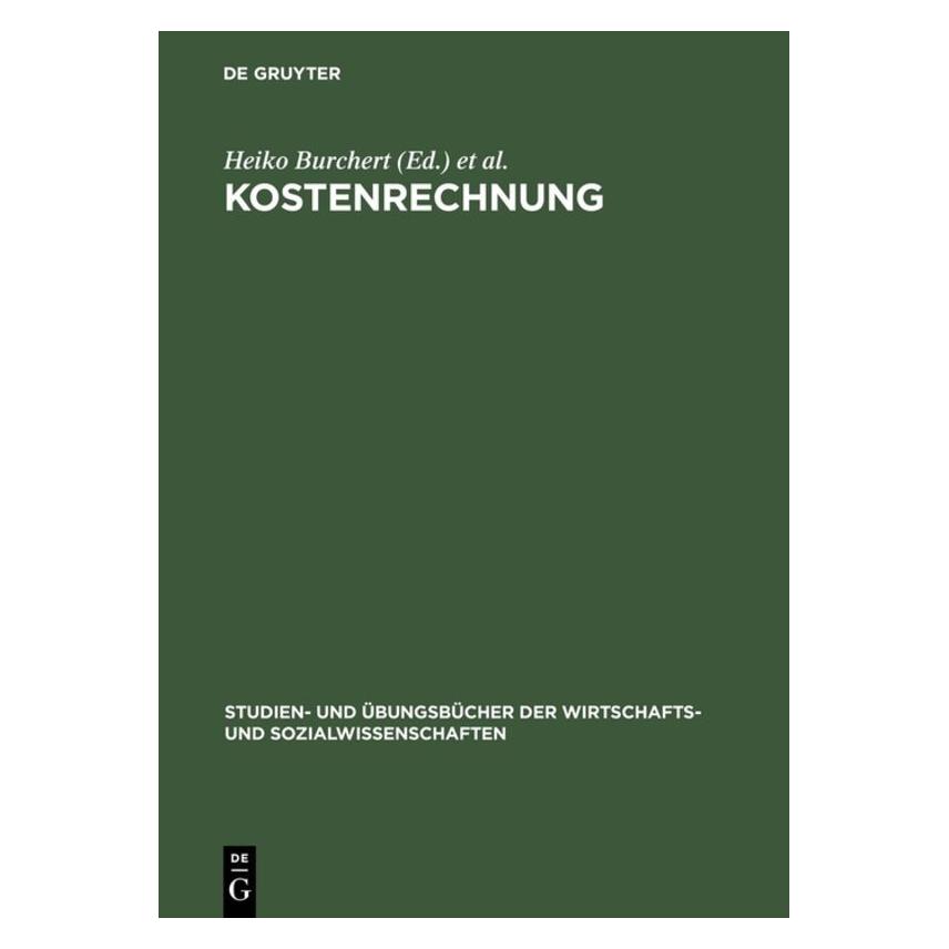 Oldenbourg Kostenrechnung (Deutsch, Hardcover) (8875959)