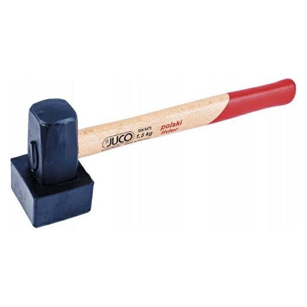 Jucon Maurerhammer mit Holzstiel 1,5 kg (M3078) (1500 g) (M3078)
