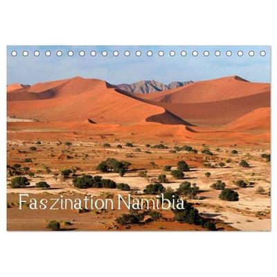Faszination Namibia (Tischkalender 2027 DIN A5 quer), CALVENDO Monatskalender