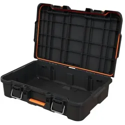 Worx, Werkzeugkoffer, Werkzeugkoffer für Elektrowerkzeuge – WORW BY KETER – STACK N ROLL – 48 x 33 x 15 cm – Schwarz