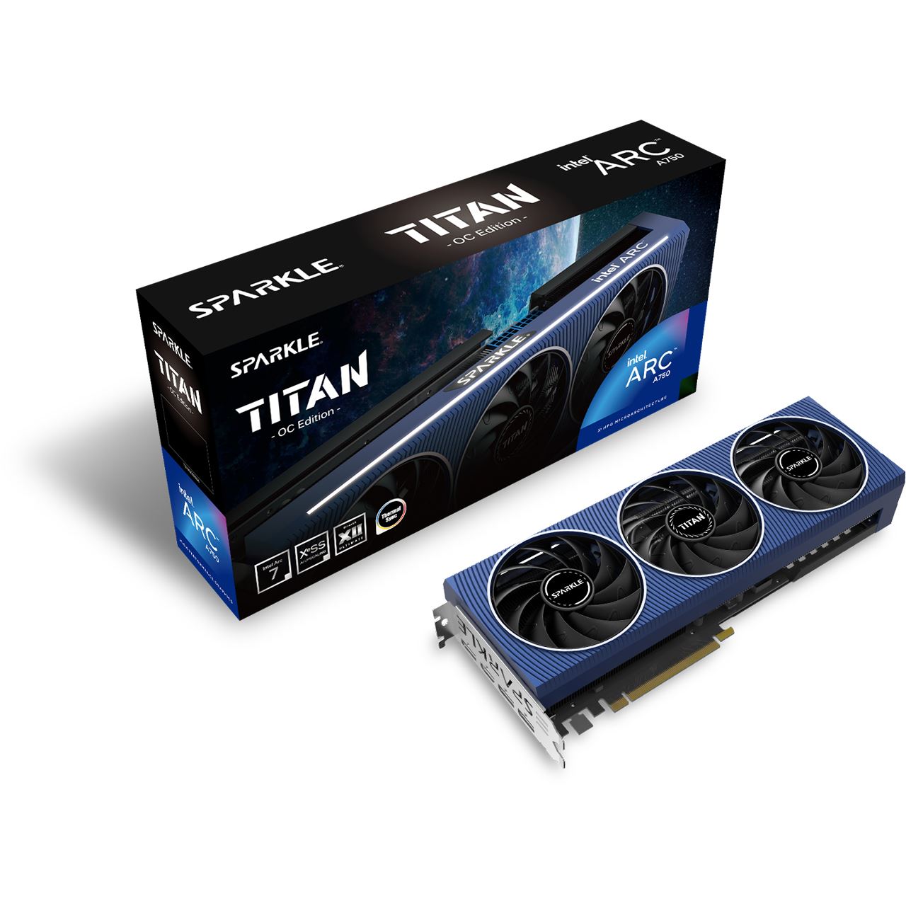 8GB Sparkle ARC A750 Titan OC Aktiv PCIe 4.0 x16 (Retail)