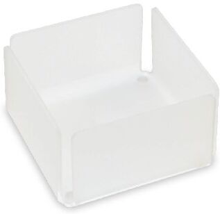 Pack Service Dispenser Trasparente Opaco 11x11x6 24 Pezzi