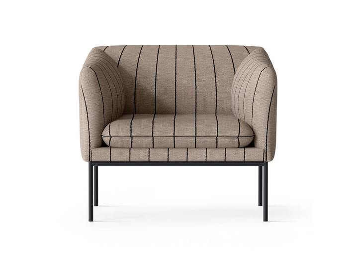 Ferm Living Fauteuil Turn Pasadena (rayé)