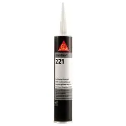 SIKA Polyurethandichtstoff Sikaflex-221 300ml stahlgrau MDI Silka