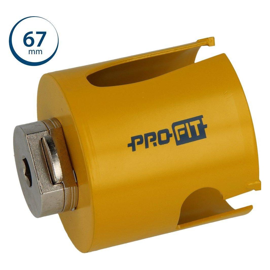 Areco ProFit Multi Purpose HM hulsav med adapter, 67 mm (67 mm) (35109080067)