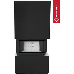 Kamineinsatz KRATKI NBC 7kW Modular Zimbabwe Nero