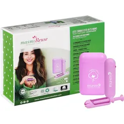 Bio Tampons Re-Use Applikator Classic&Super Masmi 1 P
