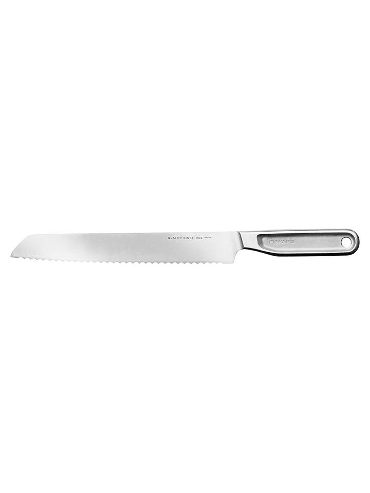 Fiskars Brotmesser ''All Steel'' in Silber - (L)20 cm - onesize