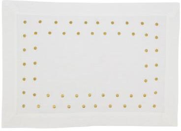 Saro Lifestyle Classic Polka Dot Placemat (Set of 4)