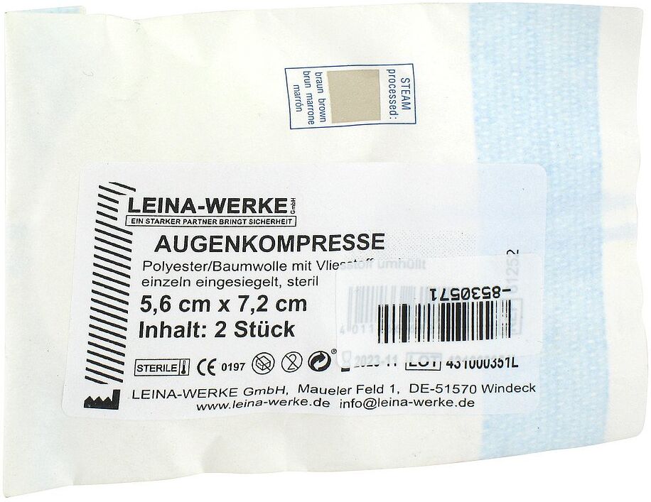 Augenkompressen steril 2stk