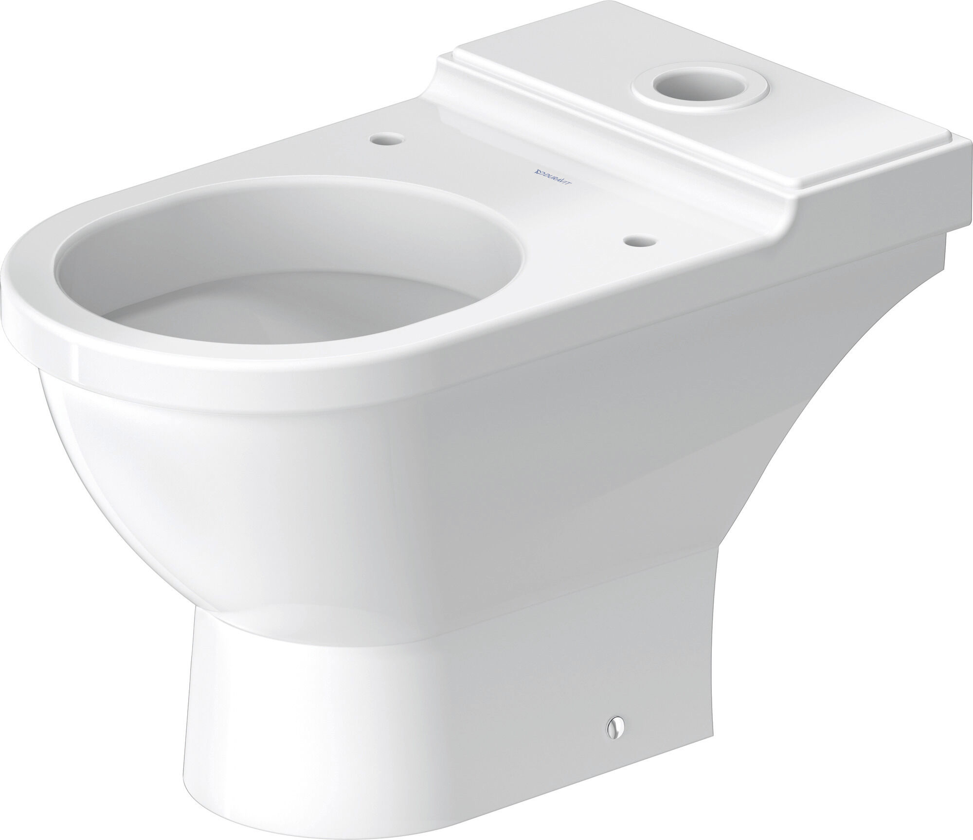 Duravit Starck 3 stand Starck 3 WC 01260900001 blanc, wondergliss, sortie horizontale, combinaison
