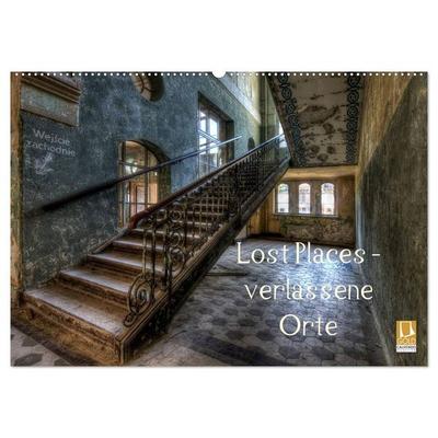 Lost Places - Verlassene Orte (Wandkalender 2026 DIN A2 quer), CALVENDO Monatskalender