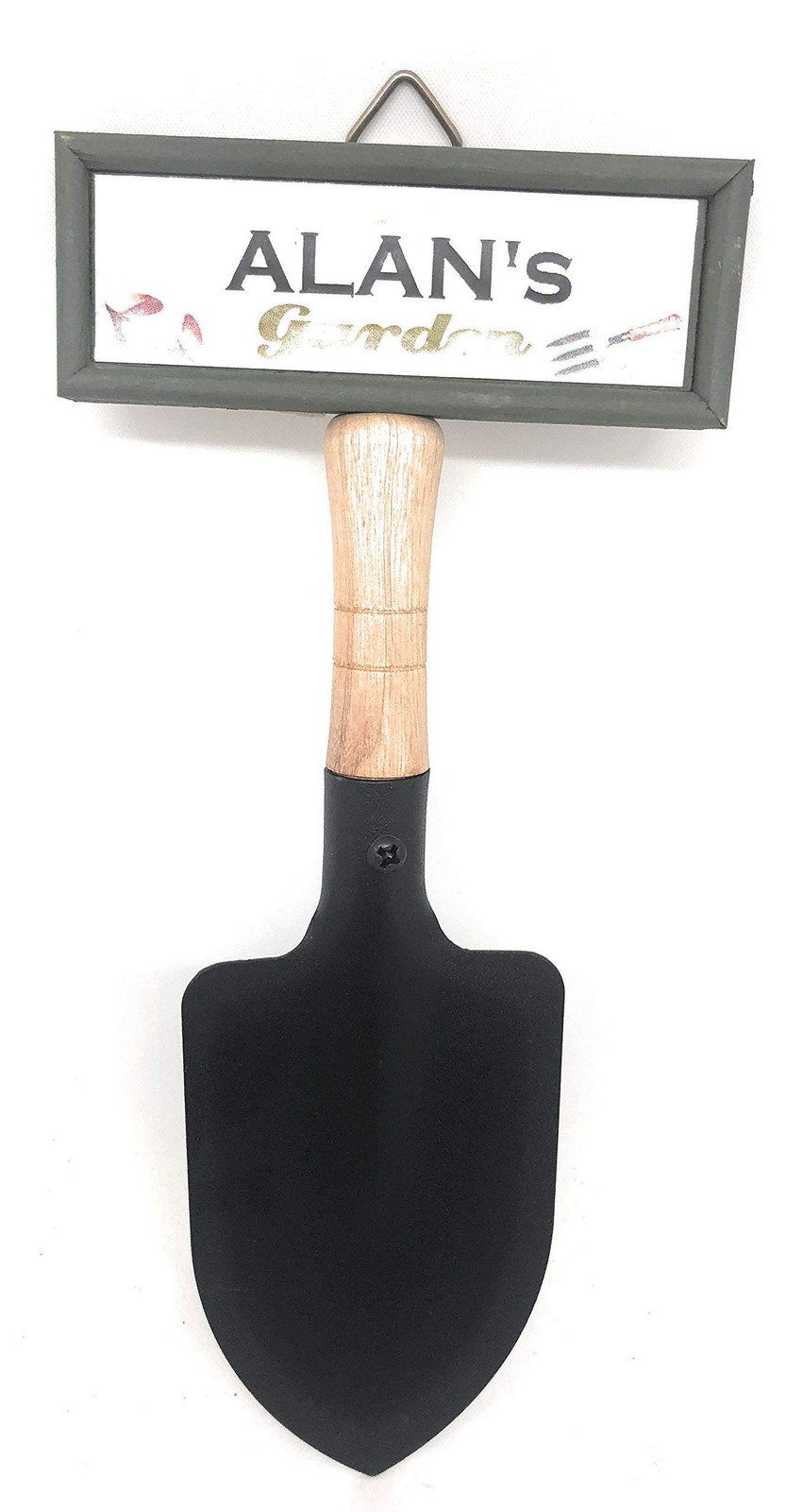 Solidchoice Gepersonaliseerd Tuinschep Bord voor volwassenen Wandmontage