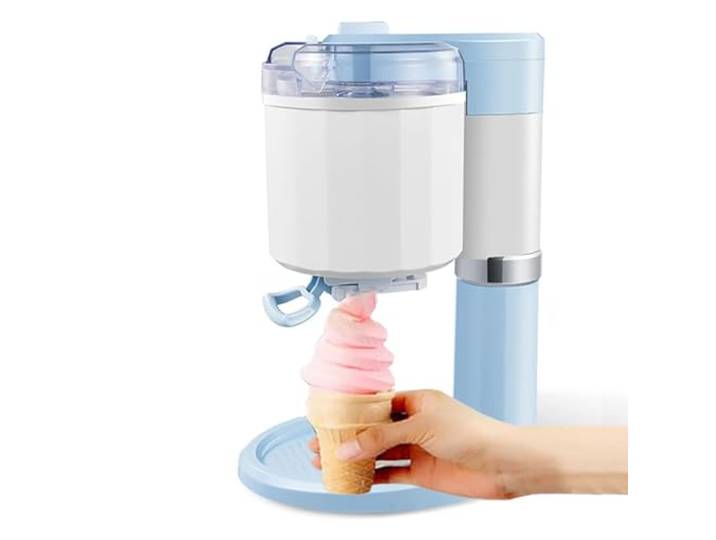 SMoonga Eismaschine, Whippy-Eismaschine FüR Zu Hause, 15 Minuten Schnelle Herstellung Von Hausgemachtem EIS – Leicht Zu Reinigen, Perfekt FüR DankeschöN-Geschenke Von Kinderlehrern, 1800961