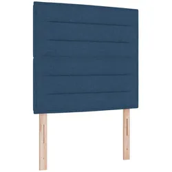 vidaXL Kopfteil mit Kopfteil Blau 90 cm Kunstleder