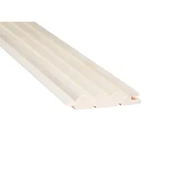 Espe Saunaprofilholz, Rundprofil, 15x82 mm, unbehandelt, massiv