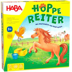 Haba Brettspiel 2013795001, Hoppe Reiter, ab 3 Jahre, 2-4 Spieler