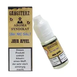Java Apfel 10ml 18mg NicSalt Liquid by Gangsterz