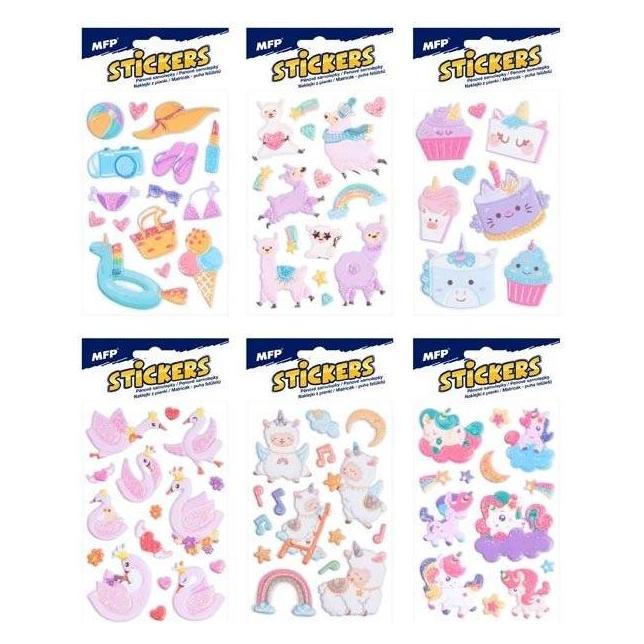 MFP Paper Schaumstoffaufkleber 6122 16x8cm Mix (1 Sticker) (47791482)
