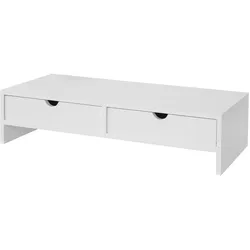 SoBuy Monitorerhöhung, Monitor Erhöhung, Weiss
