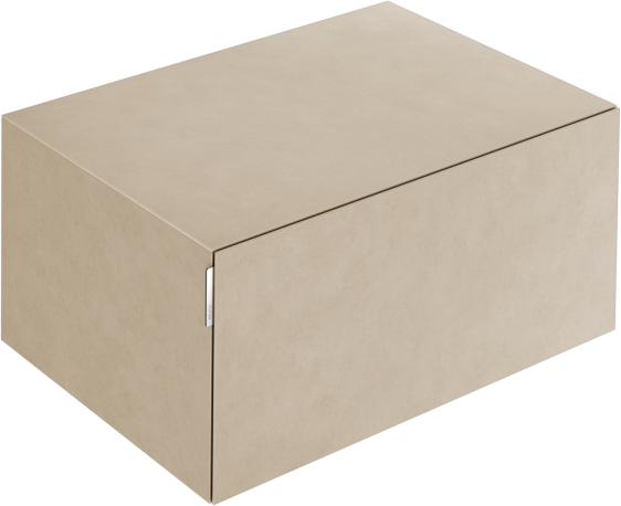 Keuco Edition 11 Art Sideboard 32541910800 80x35x49cm, 1 Frontauszug, Keramik, sahara
