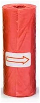 ilyeco Leak Proof Dog Waste Bags With Cartoon Paw Print, Random Color Pet Poop Bags, Durable Pet Supplies For Cleaning red 80 Rolls 1200 Bags