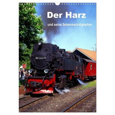 Der Harz und seine Sehenswürdigkeiten (Wandkalender 2026 DIN A3 hoch), CALVENDO Monatskalender