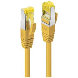 LINDY 47661 RJ45 USB-Kabel Kabel S/FTP 0.50 m Gelb Halogenfrei 1 St.