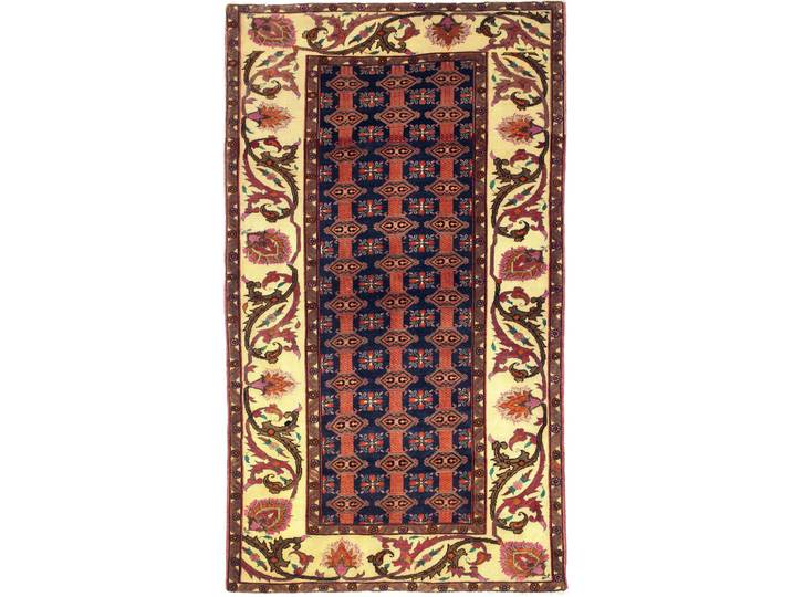 Belutsch Teppich 112x197 Handgeknüpft Orientteppich Perserteppich Wolle