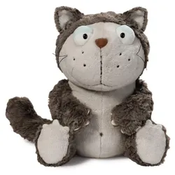 NICI Comic Cats Katze Lazy grau, 70cm