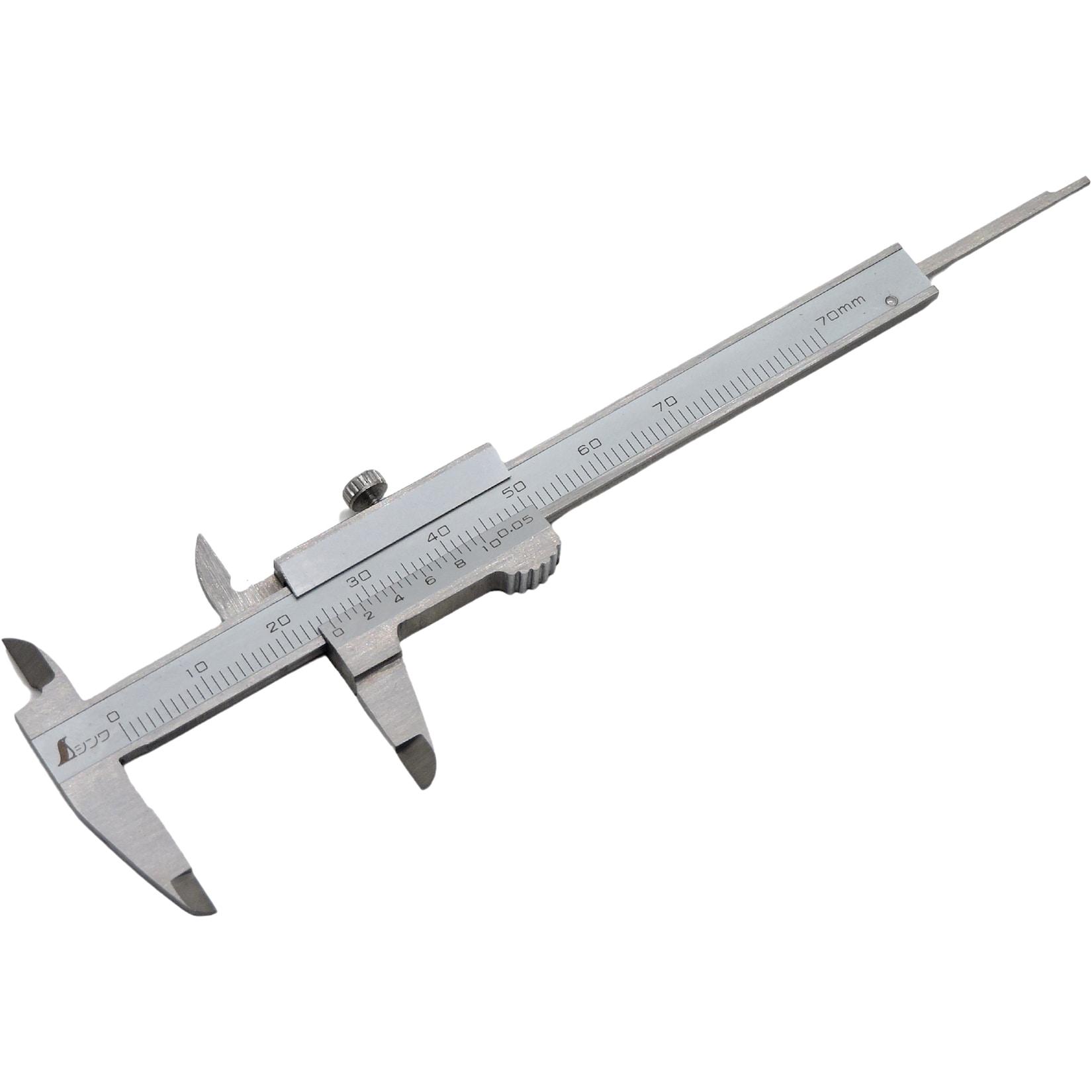 Shinwa 19892 Mini Messschieber, Schieblehre 70mm