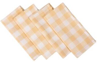 Manor Luxe Gingham Check-Classic 20X20-Napkins-Set of 4