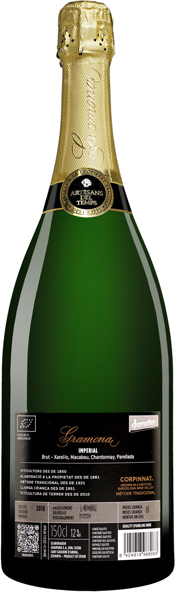 Gramona Imperial - 1,5 L. Magnum 2018 12% Vol. Trocken aus Spanien