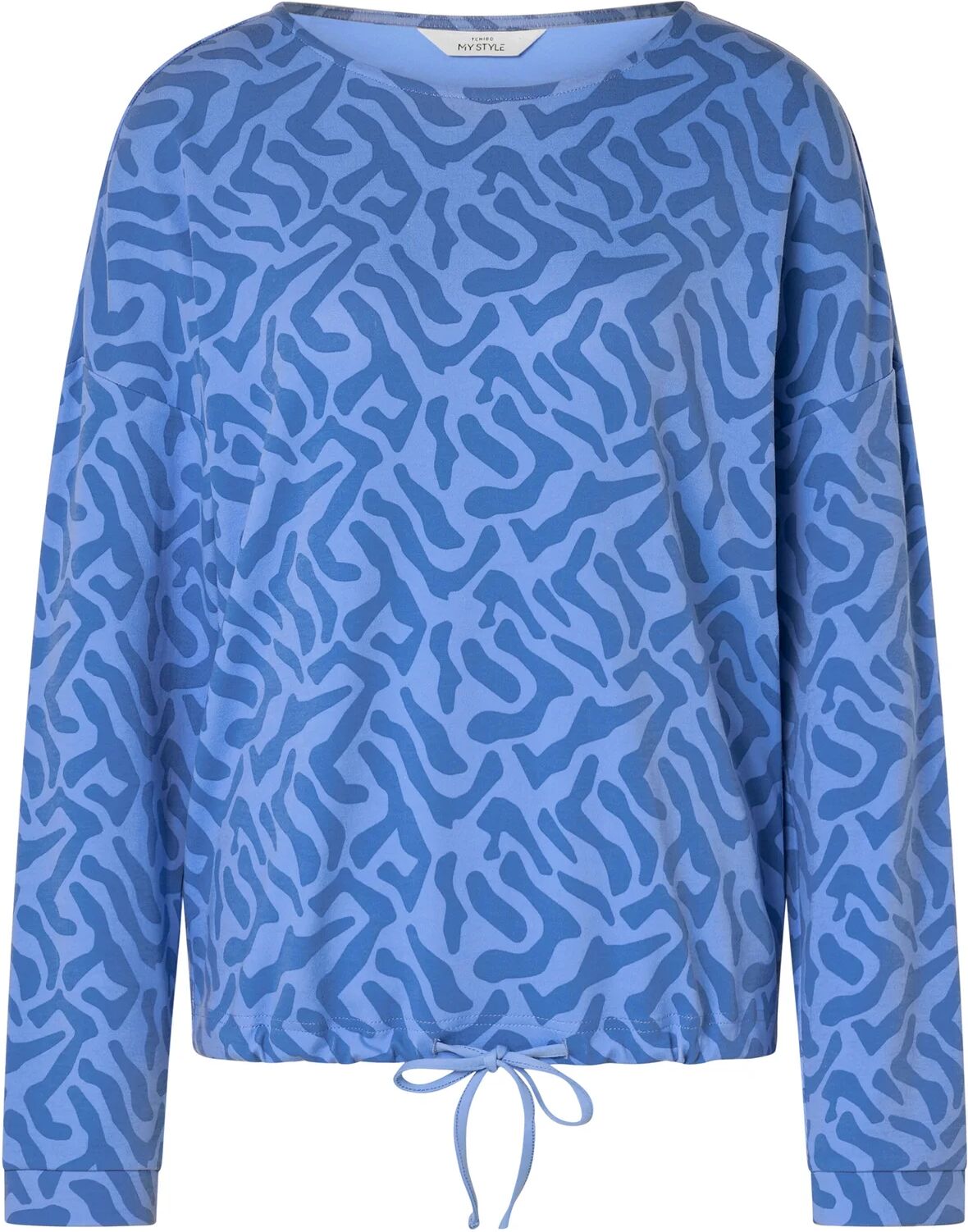 Tchibo - Sweatshirt mit Detail - Damen - Gr. M - blau
