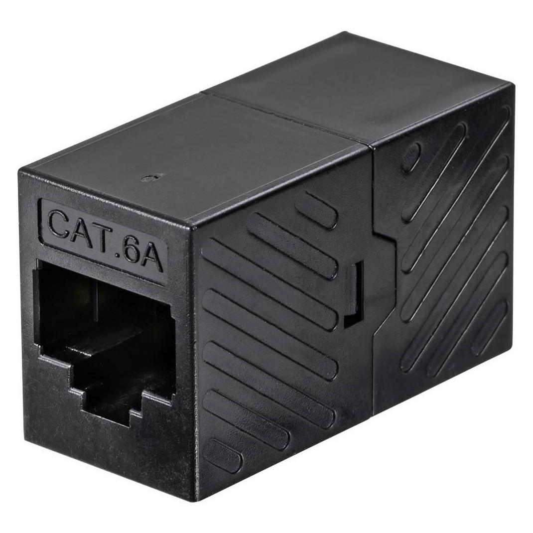 Renkforce RF-4531570 Kabelschnittstellen-/Gender-Adapter RJ45 Schwarz (U/UTP, CAT6a) (RF-4531570)