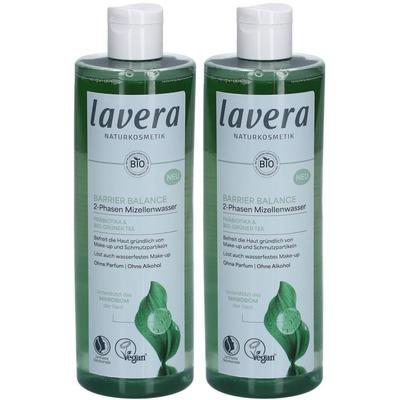 Lavera Barrier Balance 2-Phasen Mizellenwasser DE 2x 2x400 ml Flüssigkeit