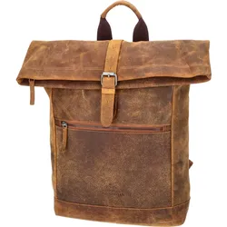 The Skandinavian Brand Leder Rucksack - tan