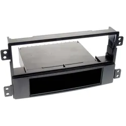  Radiohalterung Rubber Touch Hyundai Sonata (schwarz) 