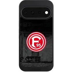 Nivocase Hülle für Google Pixel 11 Handyhülle NIVOcore Case Schwarz Fortuna Düsseldorf Logo Offizielles (Google Pixel 11), Smartphone Hülle, Schwarz