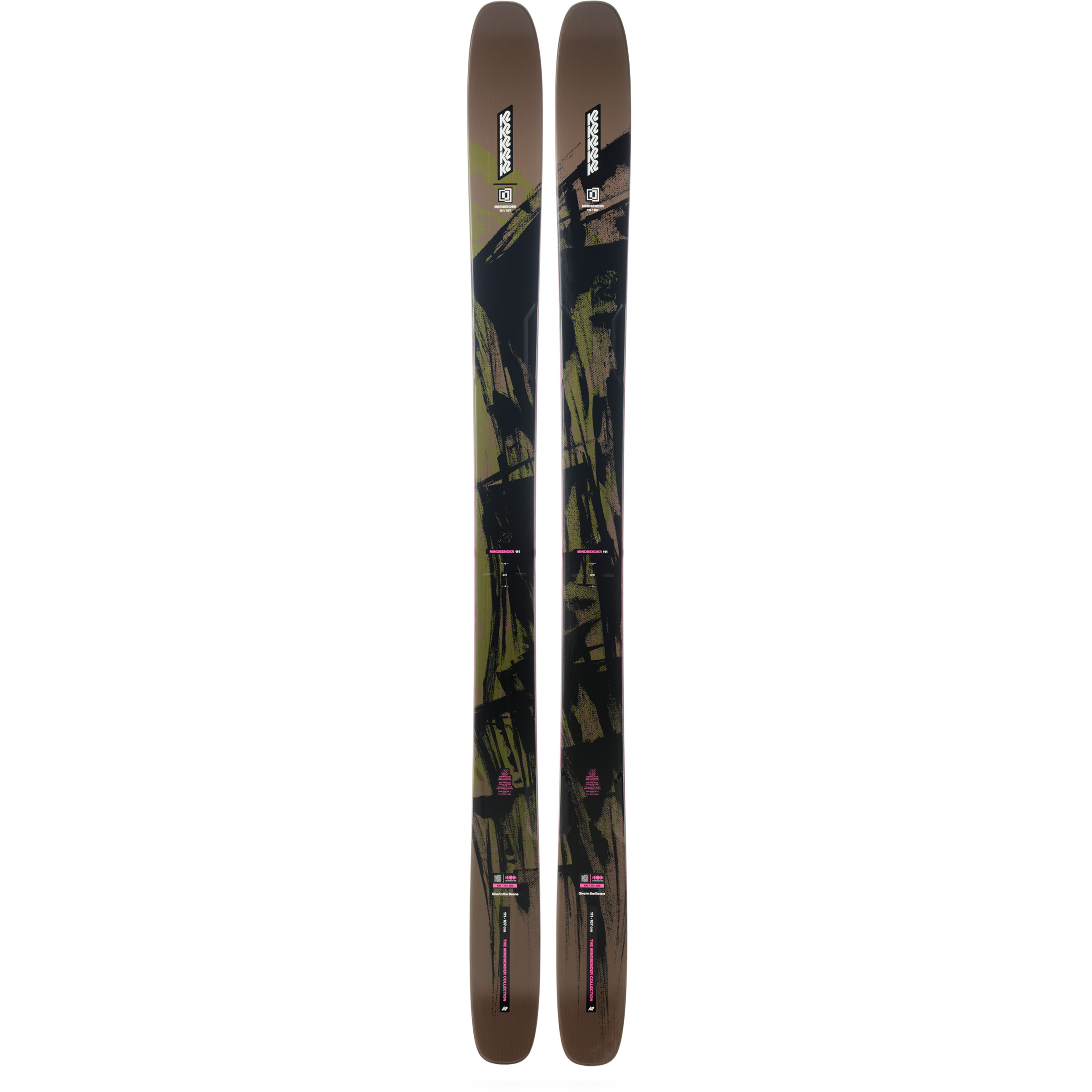 K2 Mindbender 111 Freerideski 26/27 Ski weiss Größe 187CM Freeride