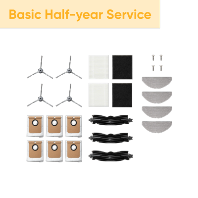 Basic Half-Year Service — eufy L60 Hybrid SES Accessories Subscription Service Bundle