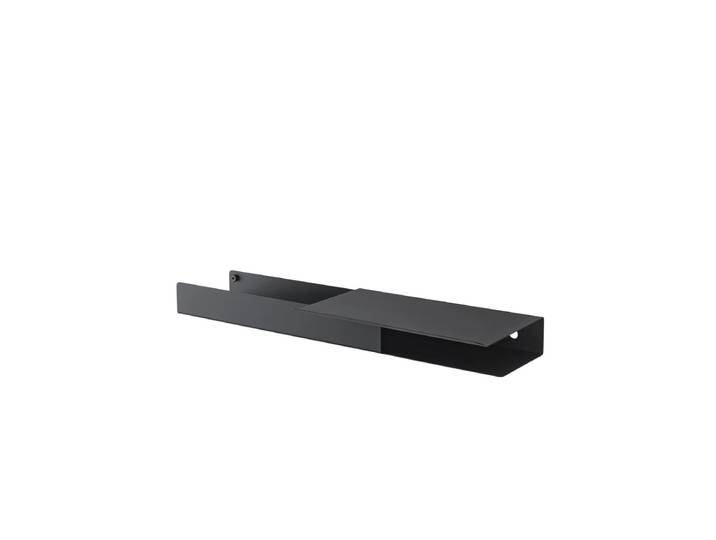 Muuto - Folded Shelves Platform 62 x 5,4 cm, schwarz