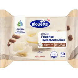 alouette Feuchtes Toilettenpapier Shea Butter 1-lagig