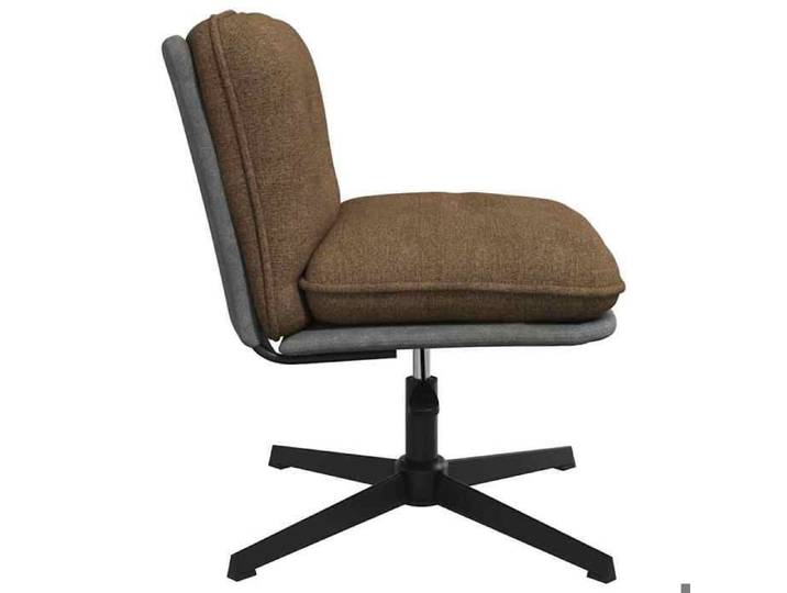 Sale 2026  Chaise pivotante de bureau - 1 place - Taupe Tissu - 67x72x(83 - 93) cm DD600